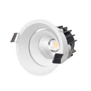 led COB concealed down light TILTABLE 
BODY COLOR : 
WHITE / BLACK
