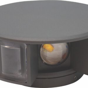 ledlum outdoor lights economy range ROUND WALLLITE BEAM ANGLE ADJUSTABLE NARROW / WIDE  8W