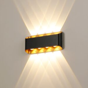 Ledlum Outdoor Wall Light UP/Down criss-cross
