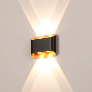 Ledlum Outdoor Wall Light Up/Down Criss/Cross 4x1W