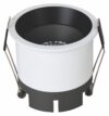 Led Cob Concealed Down Light Reflectorcolor :black + Grey
