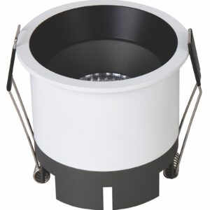 Led Cob Concealed Down Light Reflectorcolor :black + Grey