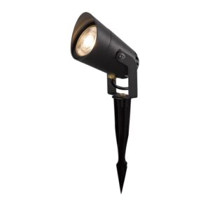ledlum outdoor garden light with spikes/base 1x12W