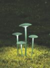 ledlum outdoor sticks lights SET OF 4 WITH BASE