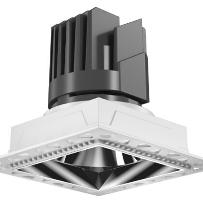 led COB concealed down light SQUARE FRAME 
TRIMLESS