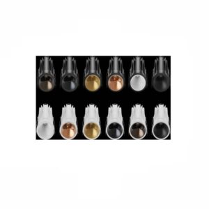 ledlum smd concealed down light REFLECTOR 
COLOR : WHITE 
BLACK / SILVER 
COPPER / 
GUN BLACK