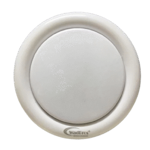 Wadbros Ventilation Fan Disc Valve 6" Inch White