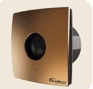 WADBROS VENT-O 6 ROYAL COLLECTION  BRUSH ROSE GOLD DESIGNER VENTILATION FANS,RATED VOLTAGE-220-240V,AIRFLOW(M3/H)-320,NOISE DB(A)-35,SIZE-150MM,RPM-2100,VENT-06-BRG,25W