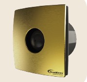 WADBROS VENT-O 6 ROYAL COLLECTION  BRUSH GOLD DESIGNER VENTILATION FANS,RATED VOLTAGE-220-240V,AIRFLOW(M3/H)-320,NOISE DB(A)-35,SIZE-150MM,RPM-2100,VENT-06-BG,25W