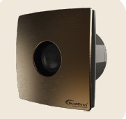 WADBROS VENT-O 6 ROYAL COLLECTION  BRUSH BRONZE DESIGNER VENTILATION FANS,RATED VOLTAGE-220-240V,AIRFLOW(M3/H)-320,NOISE DB(A)-35,SIZE-150MM,RPM-2100,VENT-06-BB,25W