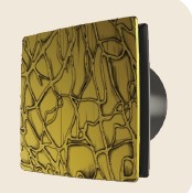 WADBROS VENT-F 6 ROYAL COLLECTION  TEXTURE BRONZE DESIGNER VENTILATION FANS,RATED VOLTAGE-220-240V,AIRFLOW(M3/H)-320,NOISE DB(A)-35,SIZE-150MM,RPM-2100,VENT-F6-TB,25W