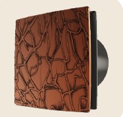 WADBROS VENT-F 6 ROYAL COLLECTION  TEXTURE COPPER DESIGNER VENTILATION FANS,RATED VOLTAGE-220-240V,AIRFLOW(M3/H)-320,NOISE DB(A)-35,SIZE-150MM,RPM-2100,VENT-F6-TC,25W