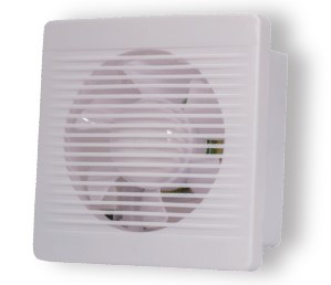 WADBROS KITCHEN KING  WHITE DESIGNER VENTILATION FANS,RATED VOLTAGE-220-240V,AIRFLOW(M3/H)-330,NOISE DB(A)-<45,RPM-1550,KITCHEN KING-06-WT,25W