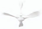 VOLARIS WAVE CEILING (DOWNROD) FANS,SIZE-52",BLADE COLOR-WHITE,BODY COLOR-WHITE,VFR-002-WT-WT