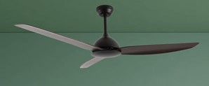 VOLARIS ELF CEILING (DOWNROD) FANS,SIZE-44",BLADE COLOR-BLACK,BODY COLOR-BLACK,VFR-026-BK-BK