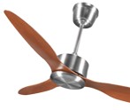 VOLARIS SCORPIO CEILING (DOWNROD) FANS,SIZE-42",BLADE COLOR-LIGHTWOOD,BODY COLOR-NICKLE,VFR-029-L-N