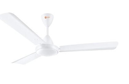 ORIENT ARINA MATT FINISH MATT WHITE CEILING FANS ,SWEEP-900MM,AIR DELIVERY-150CMM,RPM-390,ARINA-MW-41W-900MM