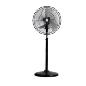 ORIENT TORNADO-II WALL HIGH AIR DELIVERY BLACK PEDISTAL FANS,SWEEP-450MM,AIR DELIVERY-110CMM,RPM-1325,TORNADO-II WALL-BK-450MM