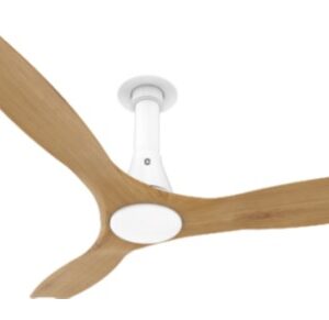 ORIENT AERO SLEEK BLDC PRO I WHISPER QUIET WHITE HONEY MAPLE WOOD CEILING FANS WITH REMOTE ,SWEEP-1200MM,AIR DELIVERY-250CMM,RPM-290,AERO SLEEK-WHMW,38W