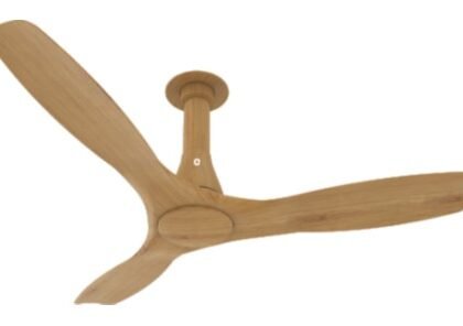 ORIENT AERO SLEEK BLDC PRO I WHISPER QUIET HONEY MAPLE WOOD CEILING FANS WITH REMOTE ,SWEEP-1200MM,AIR DELIVERY-250CMM,RPM-290,AERO SLEEK-HMW,38W